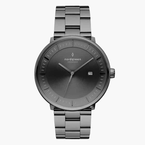 Nordgreen Philosopher Brushed Metal Watchs