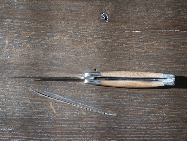 10 Cm Laguiole Honore Durand Ld1kw Knives Top View