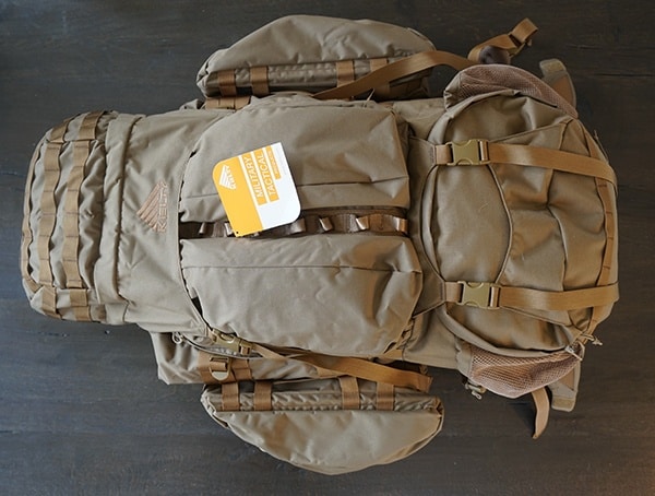 128 Liter Kelty Eagle Backpack 7850 Front Of Pack