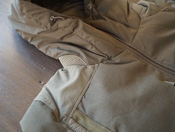 2 Layer Wool Overlay Olive Mens Firestorm Down Parka
