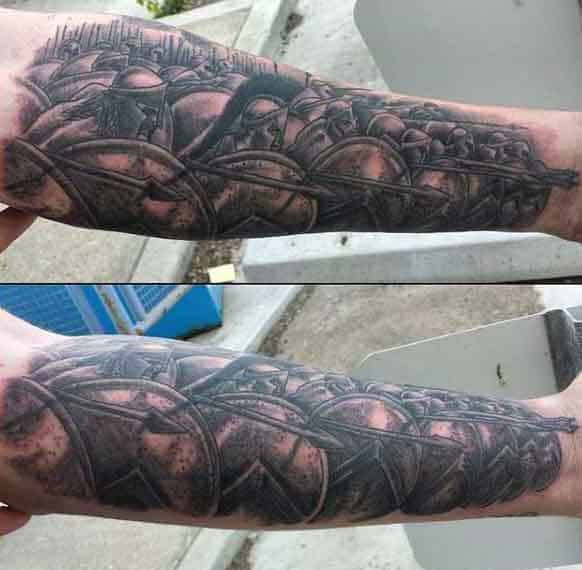 300 Spartan Tattoos For Guys