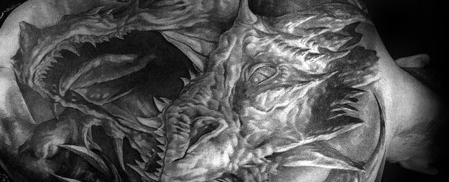 3d Dragon Tattoos For Men