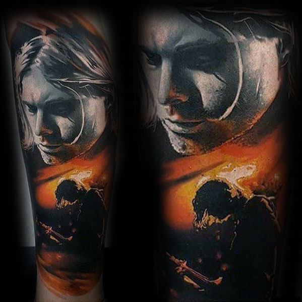 3d Guys Tattoo Ideas Nirvana Designs