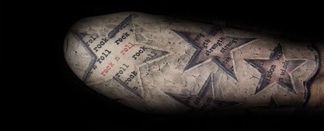 3d Star Tattoo Designs For Men