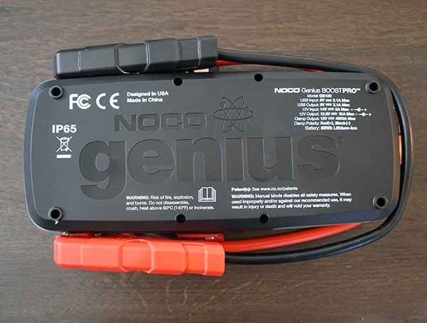 4000 Amp Ultrasafe Lithium Jump Starter Noco Gb150