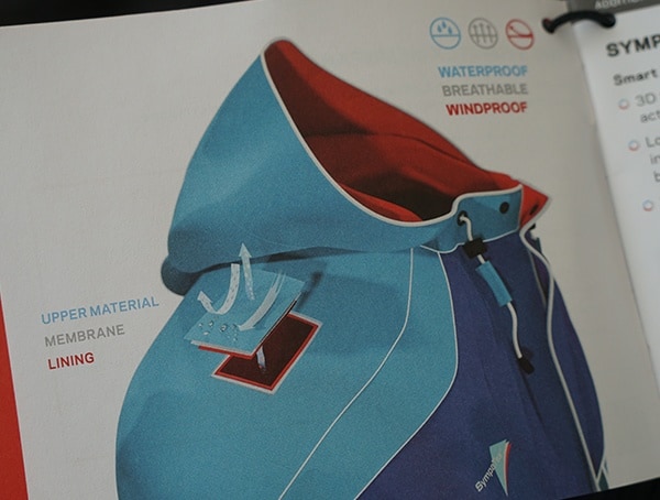 45000mm Smpatex Membrane Tobe Novo Jacket