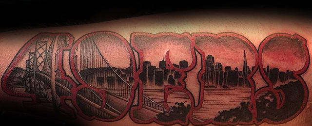 49ers Tattoos For Men