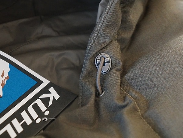 5 Panel Hood With Adjustment Cord Mens Firestorm Down Parka