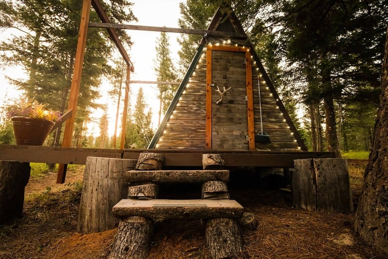A-frame house