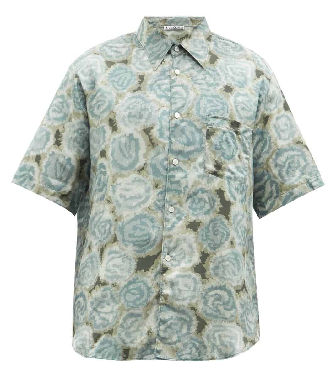 Acne Studios Sale Floral Print Shirt