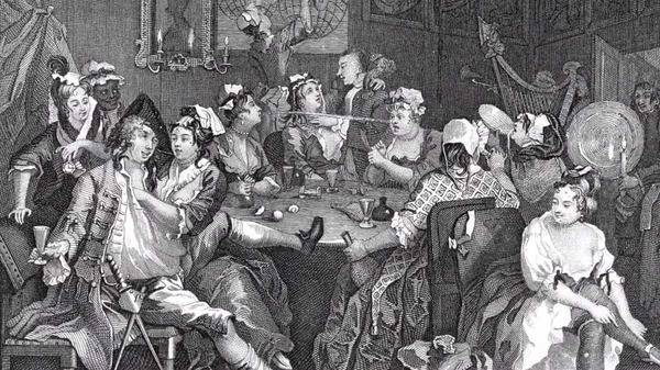 Admiral Edward Russell's Punch Bowl Party