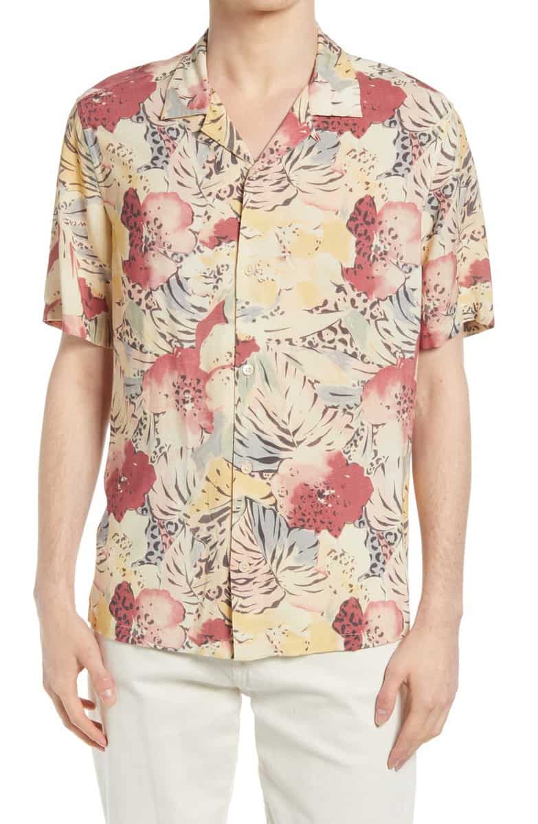 All Saints Wailea Floral Shirt