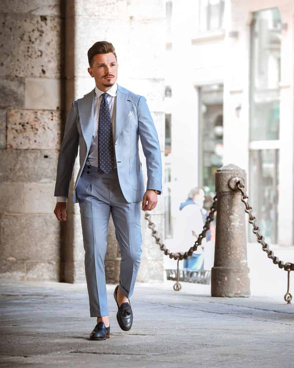 Ankle Pants Office Attire Men -maurizio.canale