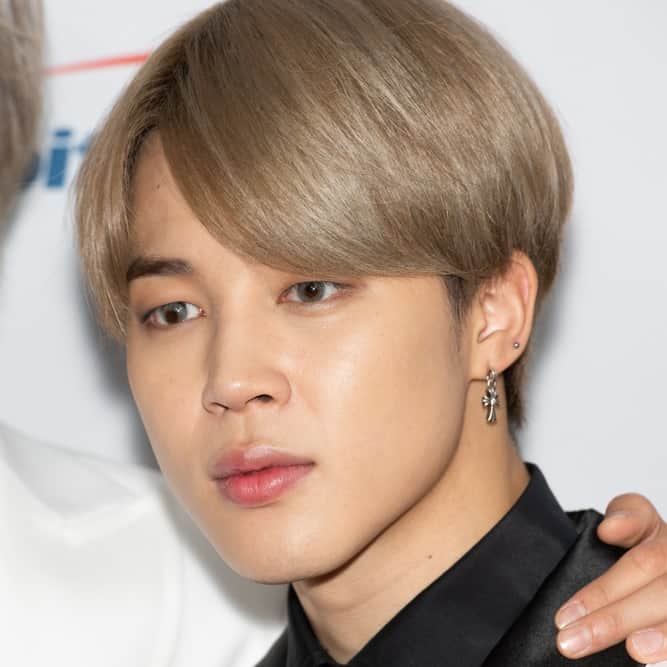 BTS Bleach Blond Hairstyle