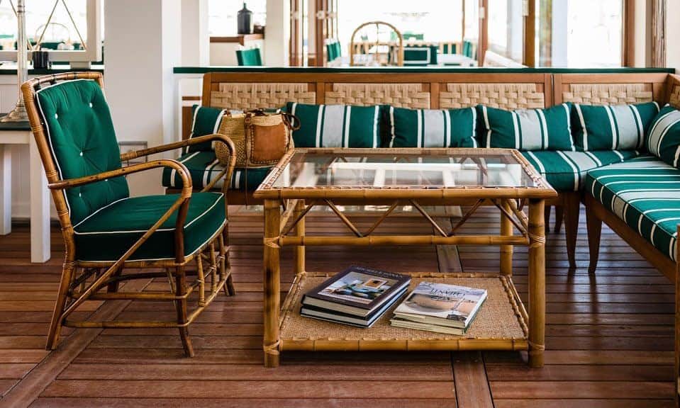 bamboo furniture sunroom