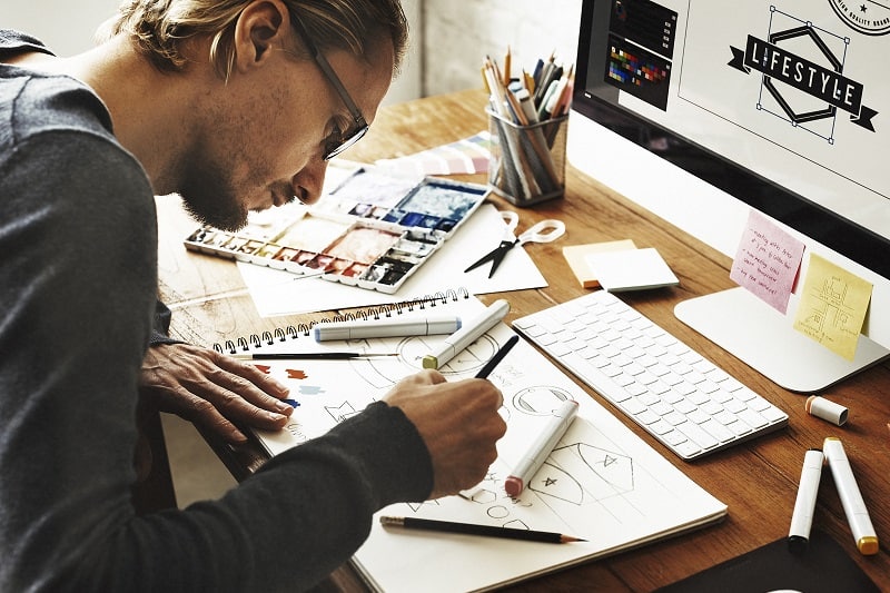 Be a freelance graphic designer or illustrator.