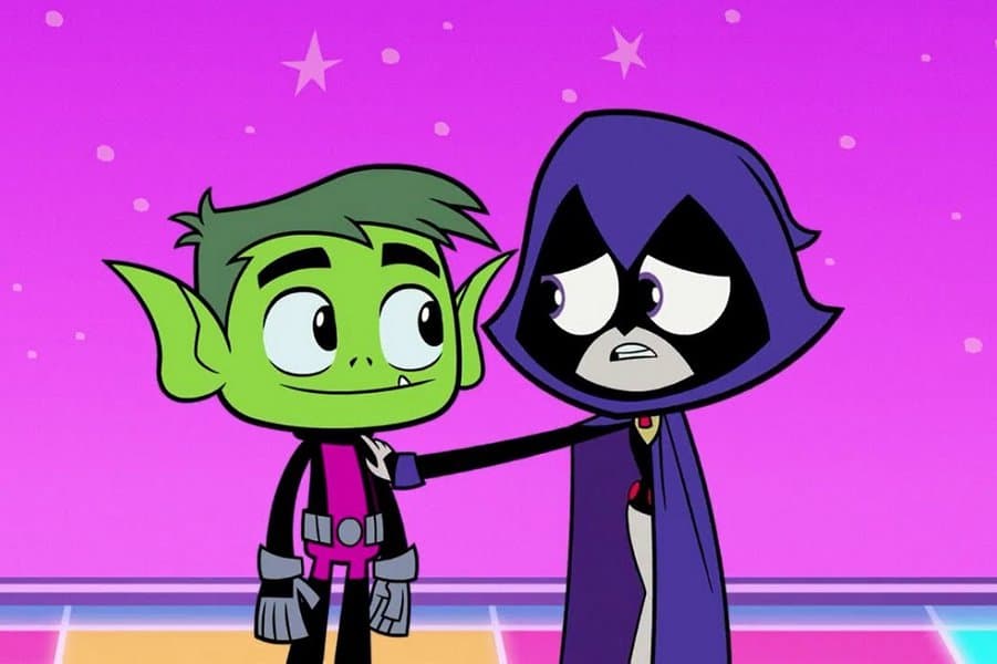 Beast Boy and Raven