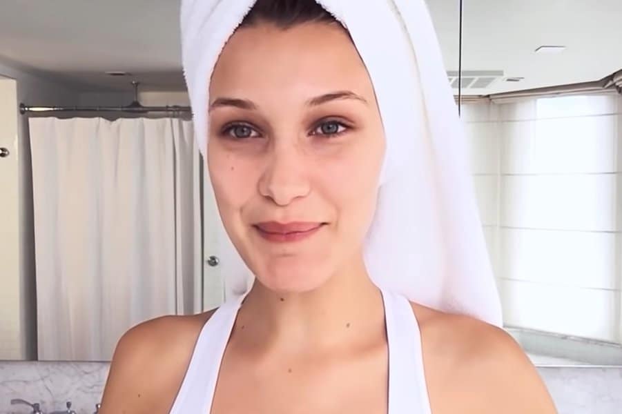 Bella Hadid without makeup