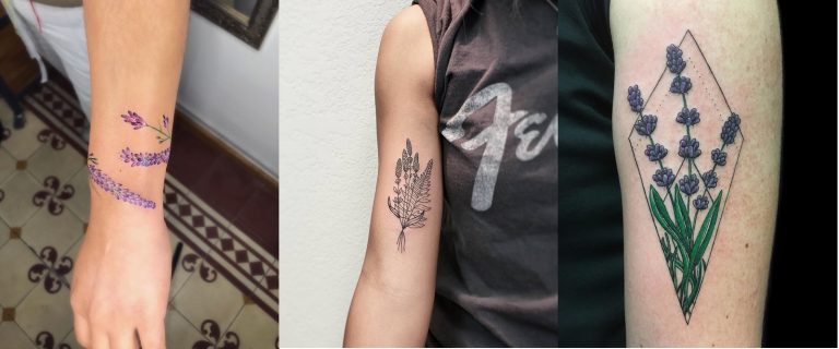 Best Lavender Tattoos