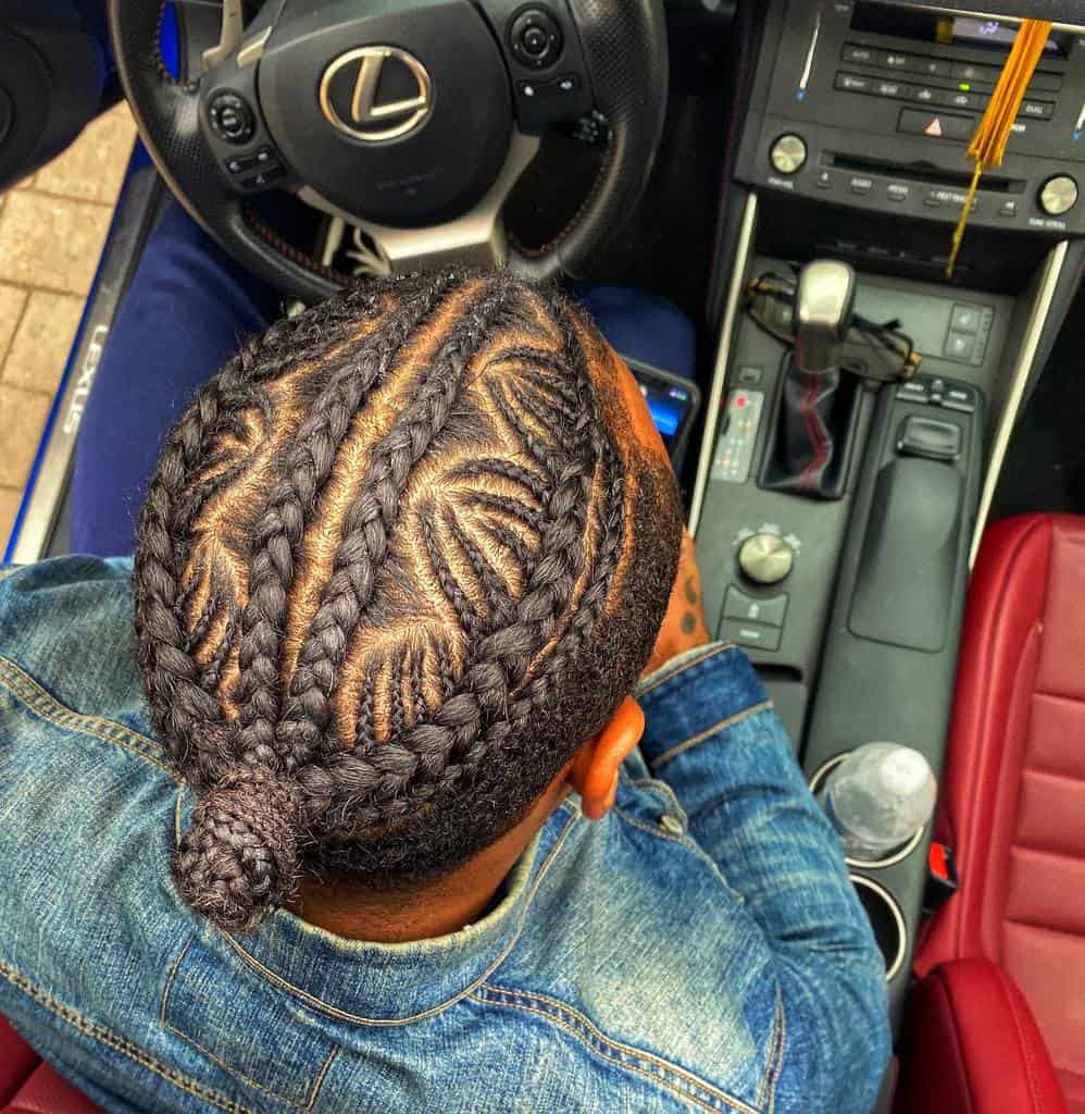 Best Man Bun Braids Hairstyles anwar215