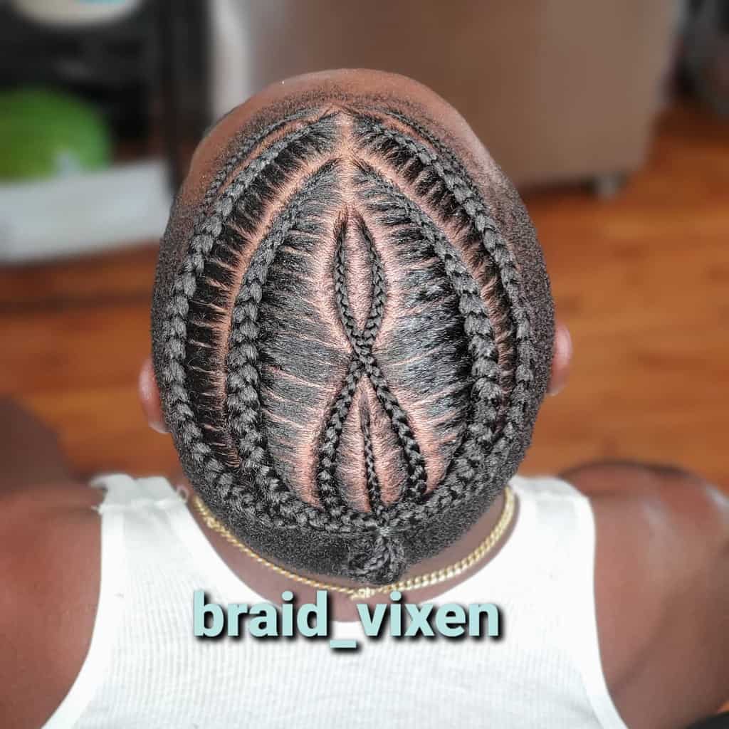 Best Man Bun Braids Hairstyles braid_vixen
