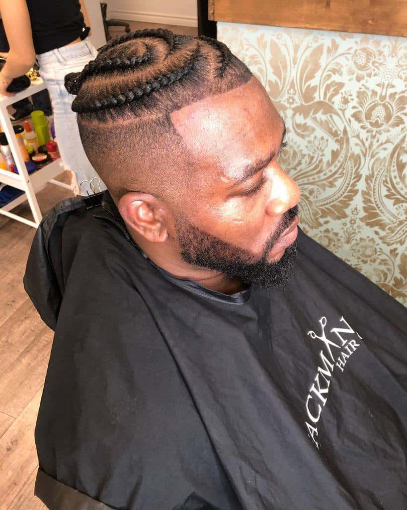 Best Man Bun Braids Hairstyles braids.by.nae