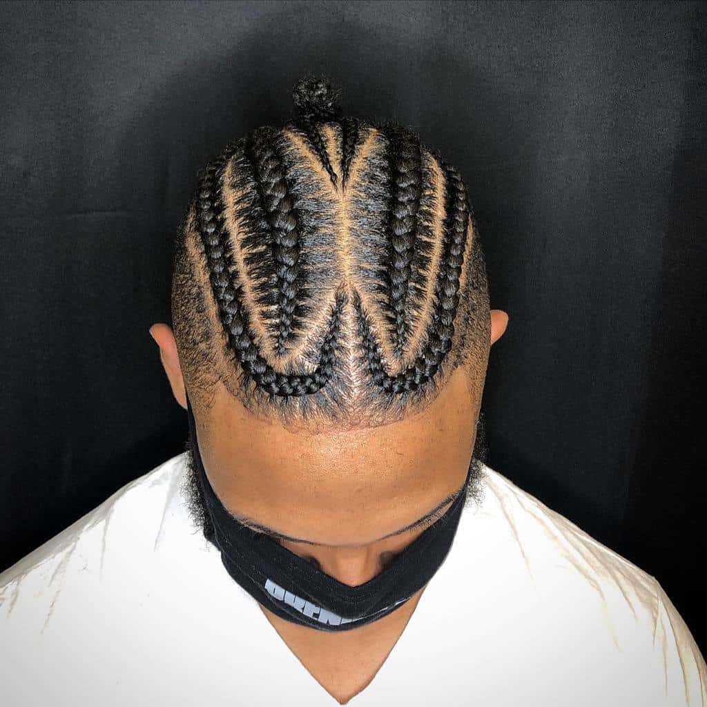 Best Man Bun Braids Hairstyles eshebraids