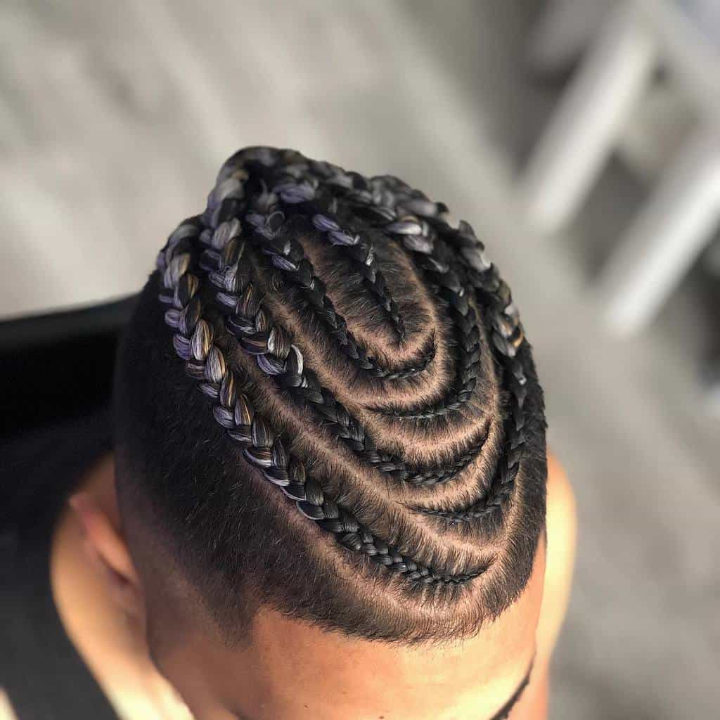 Best Man Bun Braids Hairstyles fro.fosho