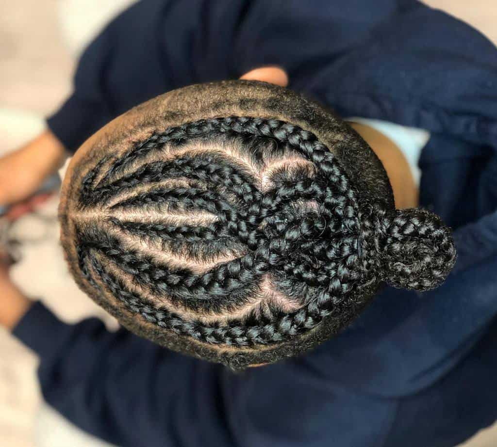 Best Man Bun Braids Hairstyles fro.fosho