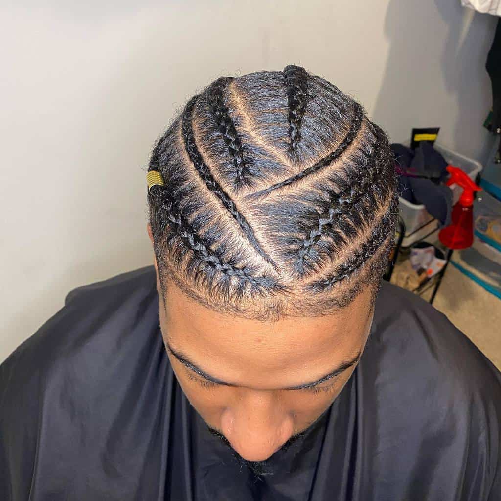 Best Man Bun Braids Hairstyles the.hairdoguru