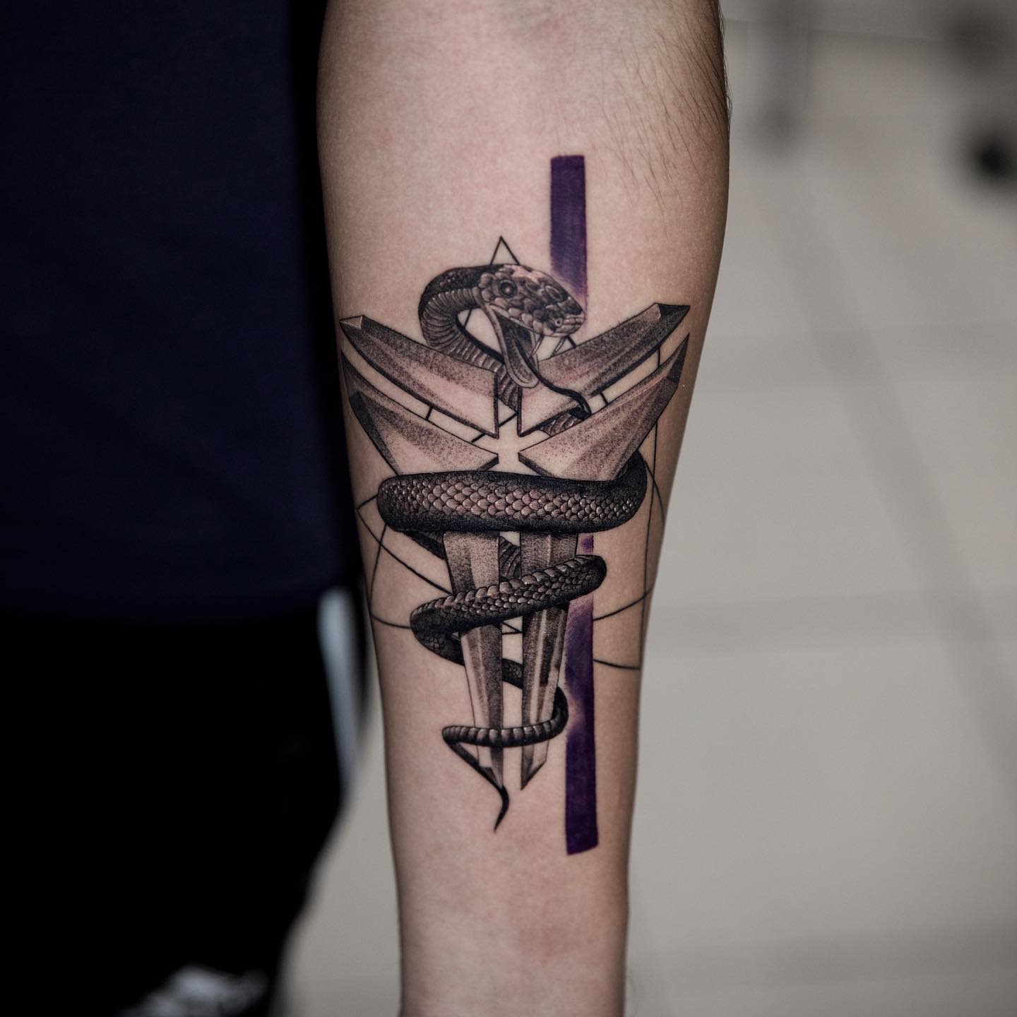 Black mamba Kobe Bryant tattoo