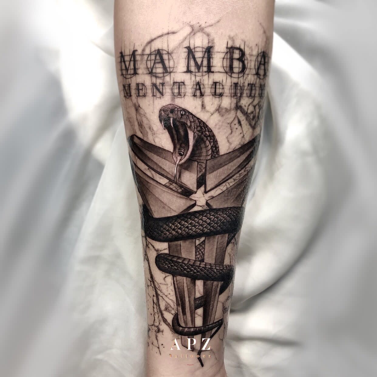 Black mamba Kobe Bryant tattoo