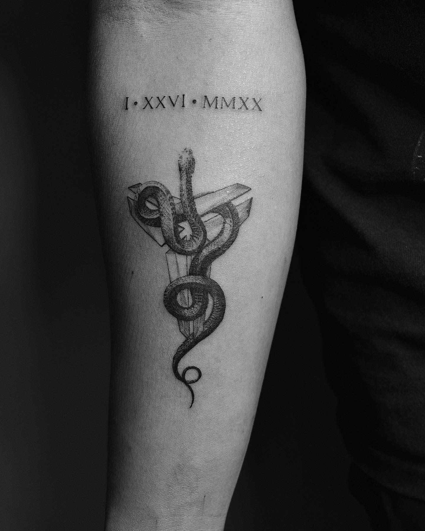 Black mamba Kobe Bryant tattoo