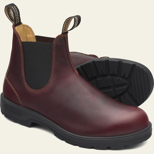 Blundstone Redwood Leather Pull-On Boots #1440