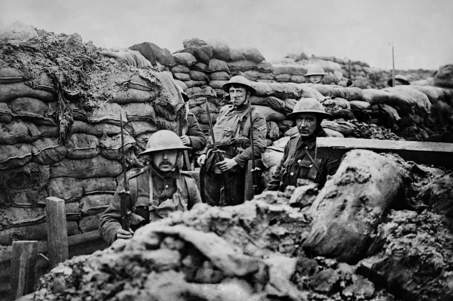 British World War 1 soldiers