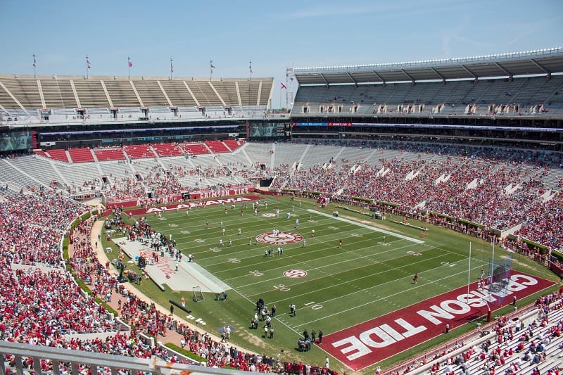 Bryant-Denny Stadium, University of Alabama (Tuscaloosa, Alabama)