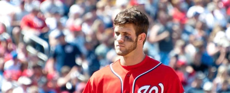 Baseball player Bryce Harper