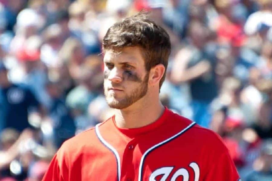 Baseball player Bryce Harper