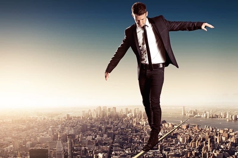 Burn your ships - Successful businessman