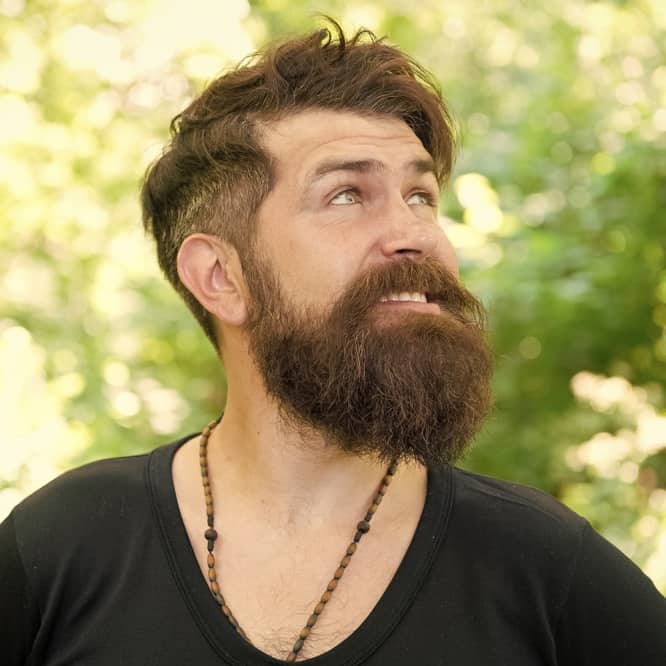Bushy Ducktail Beard
