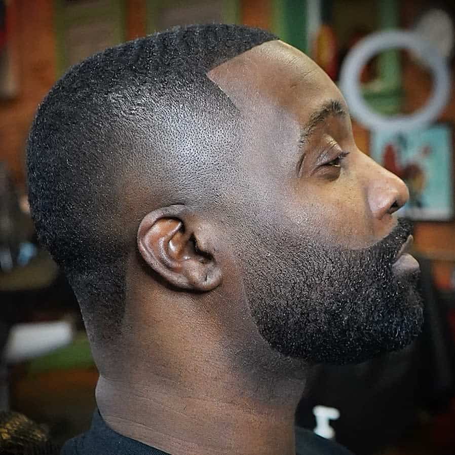 Buzz Cut Temple Fade