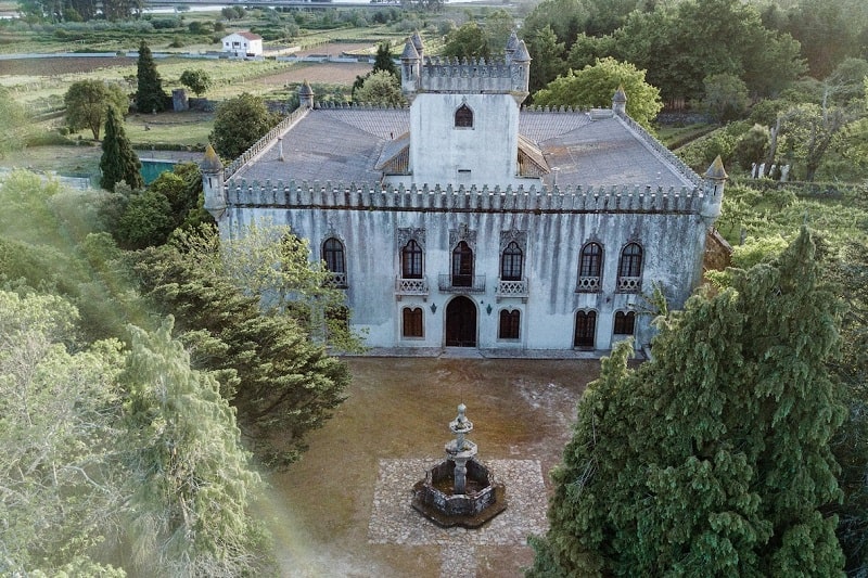 Castle Santa Marta de Portuzelo, Portugal