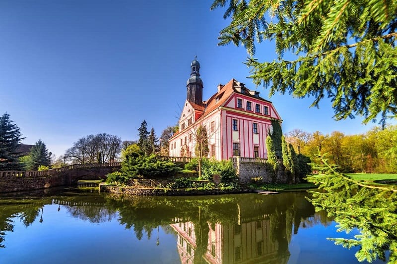 Castle in Dolnyslask, Poland