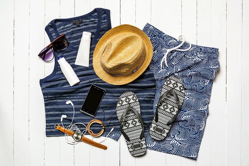 Casual, Swimwear and Outerwear - Essentials Travel Checklist For Men