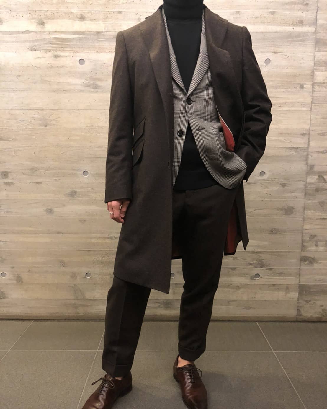 Brown Chesterfield Coat -beaubrummellvii