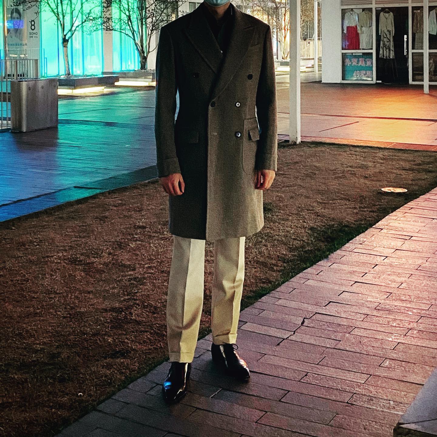 Classic Chesterfield Coat -digicfox