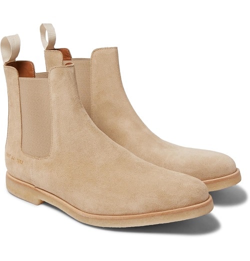 Common-Projects-Suede-Chelsea-Boots