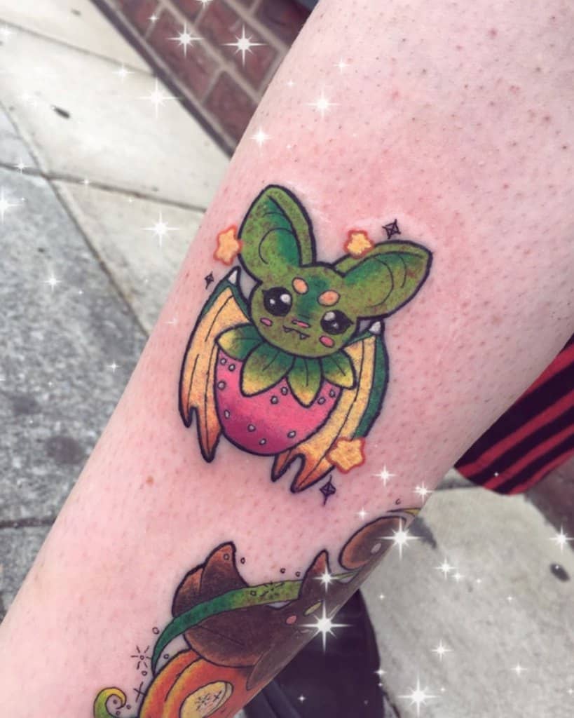 Cute Small Colored Tattoos Pixietatts