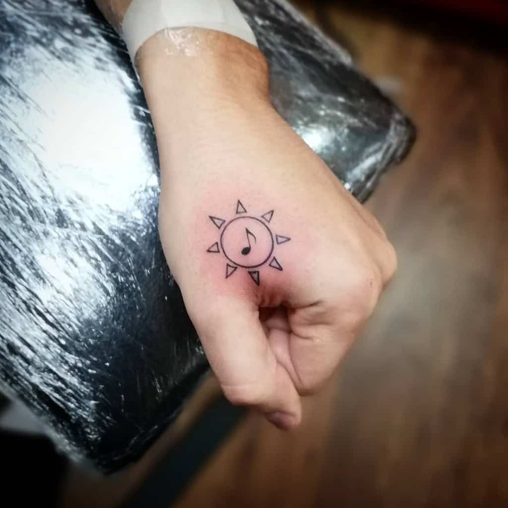 Cute Small Finger HandTattoos Georgitattooart