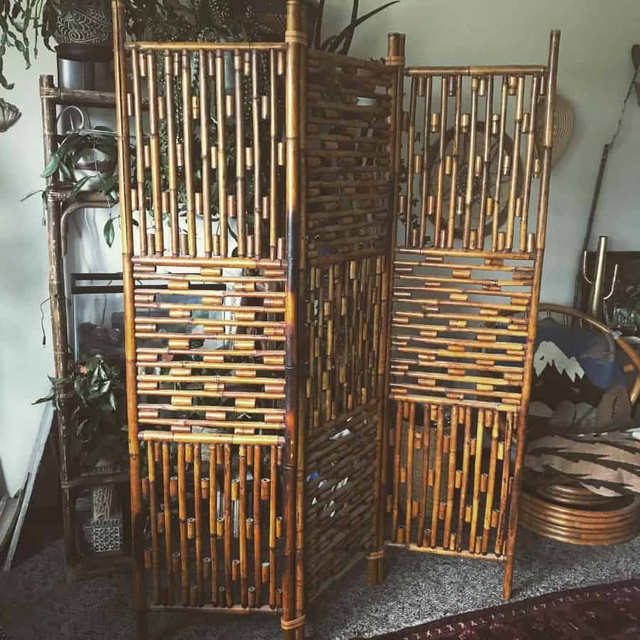 unique homemade room divider